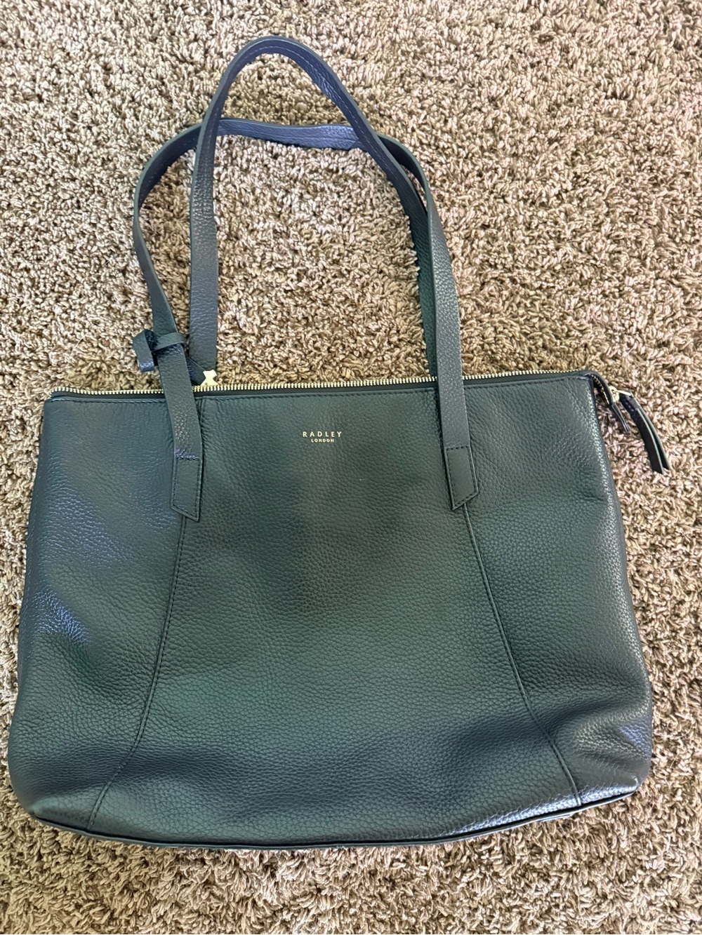 Radley London Black Leather Tote Bag